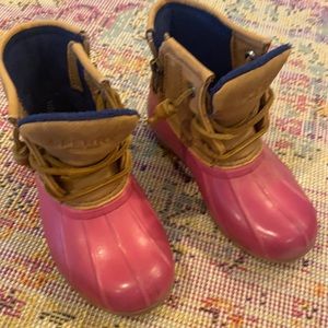 Sperry girl boots